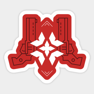 Crimson Days Sticker